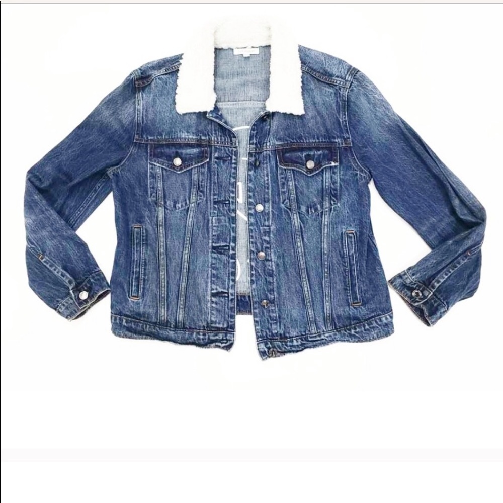 Good American oversized jean jacket